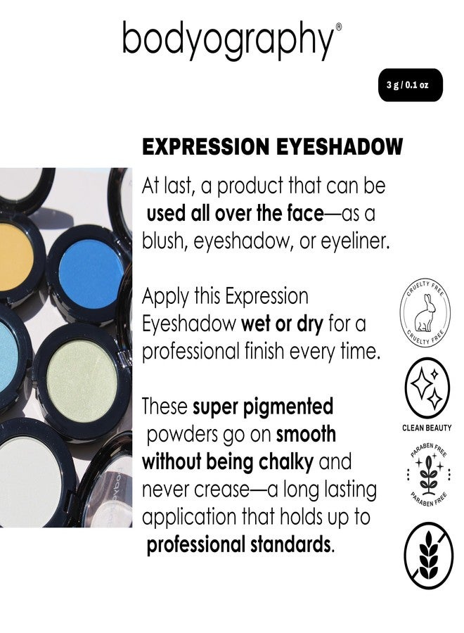 Bodyography Expressions Eye Shadow – Sable (Deep Brown (Matte)), Multi-Functional, Long-Wearing Powder for Eyes, Cheeks & Brows, Buildable, Silky Finish, Vegan, Talc-Free - Image 2